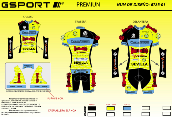 Equipación 2015